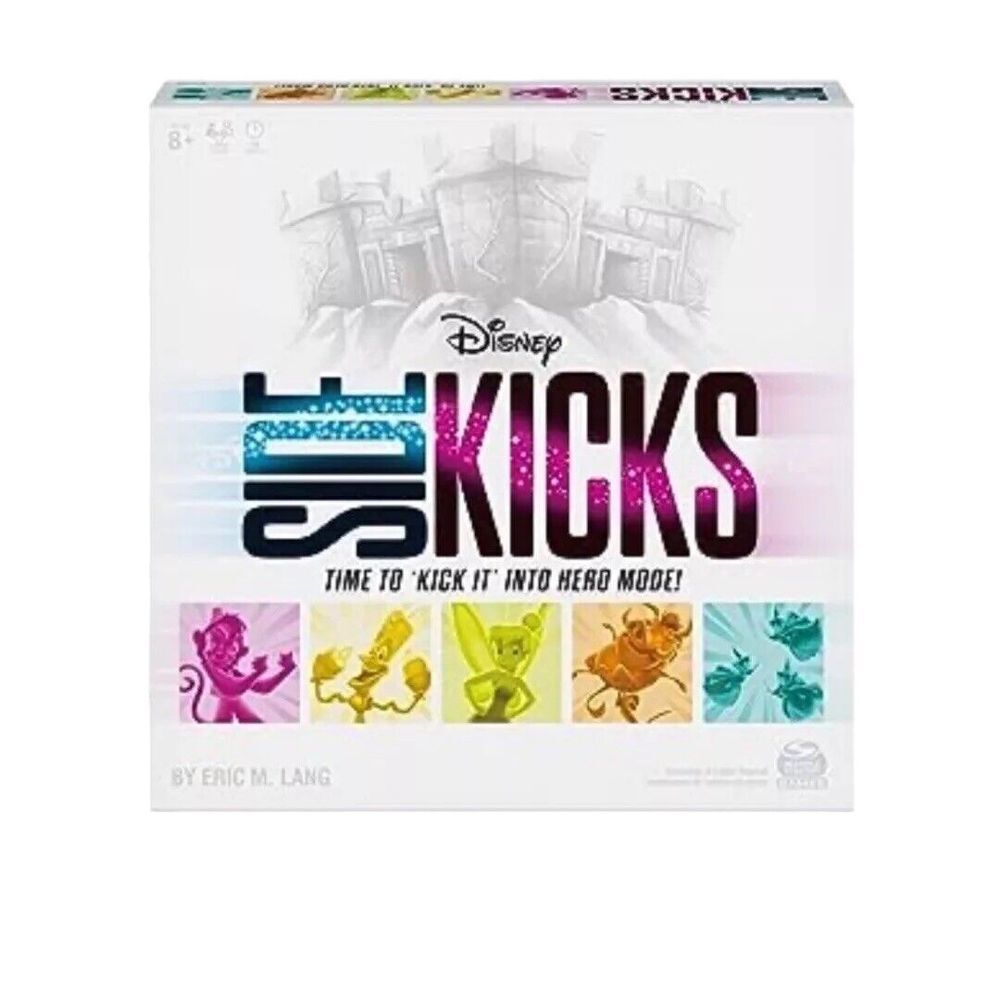 Disney Sidekicks Cooperative Strategy Board Game with Custom Sculpted Figures